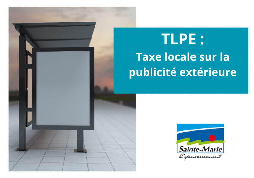 Taxe locale sur la publicité extérieure (TLPE)
