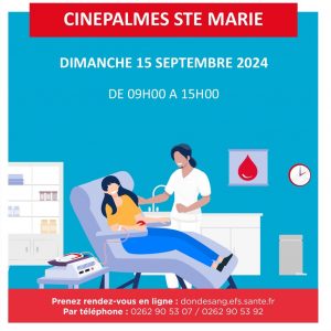 EN SEPTEMBRE, JE SAUVE DES VIES, JE DONNE MON SANG!