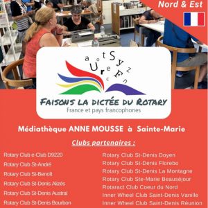 Dictée du Rotary – Sam 25 Janv – 14h30