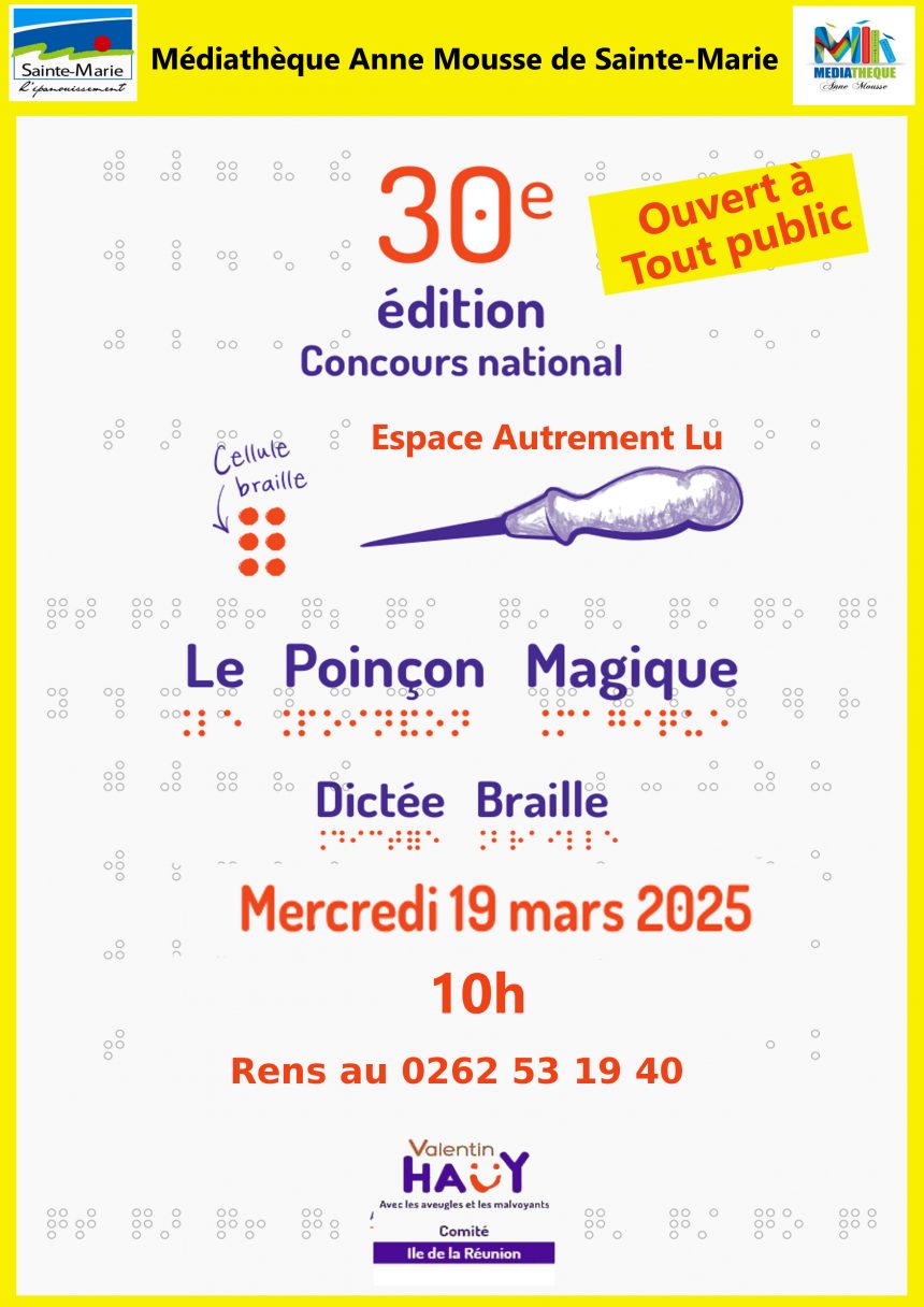 Concours National « Le Poinçon Magique » – 19 Mars