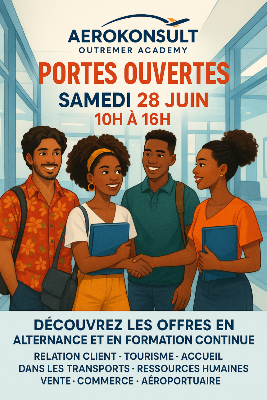 Journée Portes Ouvertes Aérokonsult Outremer Academy