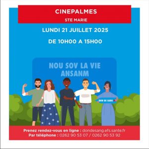 EN JUILLET, JE SAUVE DES VIES, JE DONNE MON SANG!