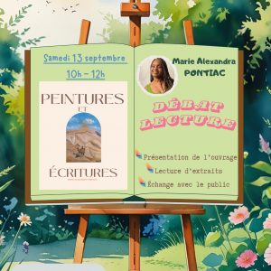 Lecture débat avec Alexandra PONTIAC – 13 Sept