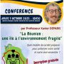 Conférence « La Réunion : une île à l’environnement fragile » par le Professeur Xavier DEPARIS