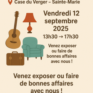 Brocante au Verger